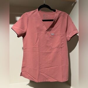 Figs Women's Mauve Scrub Set